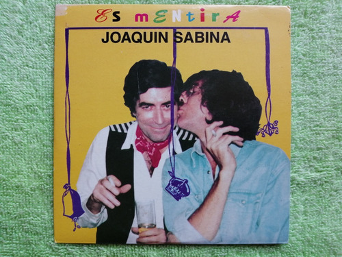 Eam Cd Maxi Single Joaquin Sabina & Charly Garcia Es Mentira