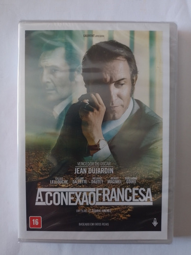 Dvd A Conexão Francesa Lacrado Dub Leg Jean Dujardin 