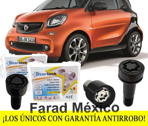 Birlos Seguridad Smart Fortwo Pasion Cabrio 2018 Envíogratis