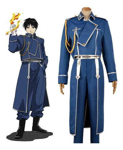 Disfraz: Fullmetal, Alquimista, Roy Mustang, Cosplay, Milita