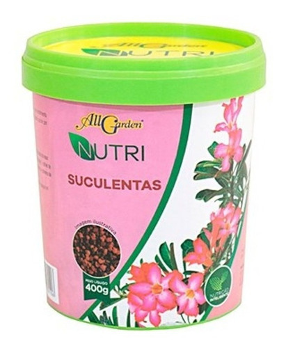 Fertilizante Suculentas Duradouro 400g Nutri