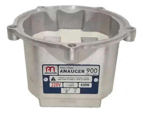 Caneca P/ Bomba Sapo Anauger 900 220v 5 G 60147 05 Parafusos