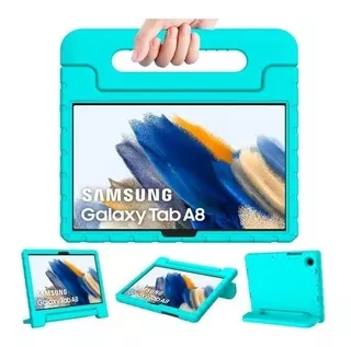 Funda Para Samsung Galaxy Tab A8 10.5 Sm-x200/x205/x207 Azul