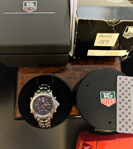 Tag Heuer Senna 1/100th Sel Ana Digi Top Linha O Verdadeiro