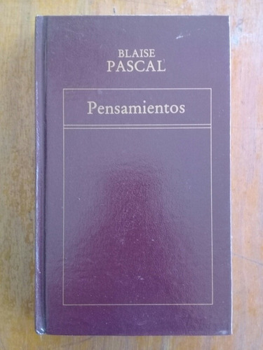 Blaise Pascal. Pensamientos. Oveja Negra