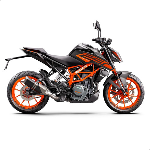 Imagen 2 de 6 de Moto Ktm Duke 250 2023 Naked Pista 0km Urquiza Motos