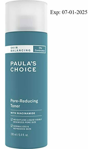 Paula's Choice Tonificador Para Reducir Poros Con Niacinamid