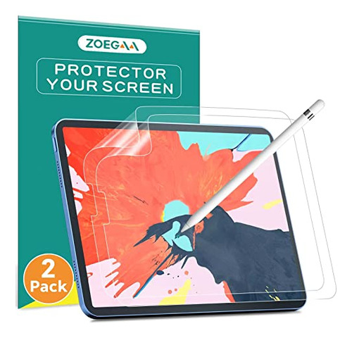 [2 Pack] Protector De Pantalla De Papel Compatible Con iPad