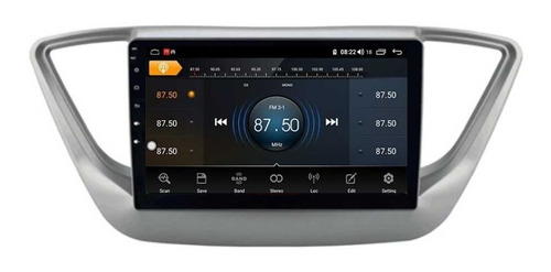 Autoradio Android Hyundai Accent 2017-2022 + Cámara Gratis 