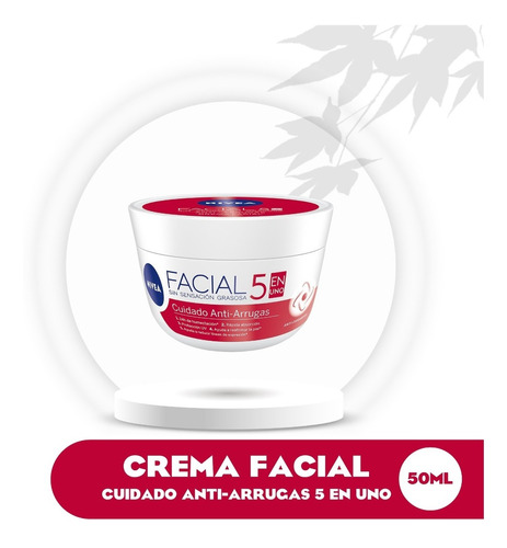 Crema Facial Anti Arrugas Nivea 5 En Uno 50 Ml