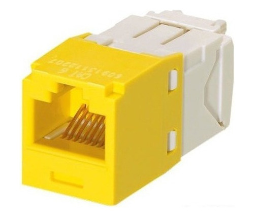 Panduit Cj688tgyl Category-6 8-wire Tg-style Jack Module, Am