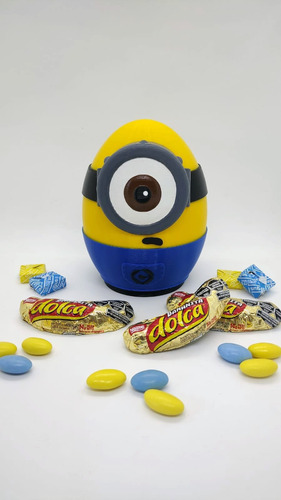 Contenedor Golosinas Huevo Minions Impresion 3d