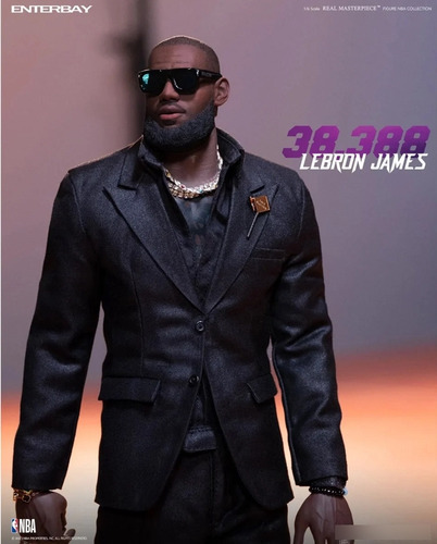 Lebron James 1/6 Special Edition Enterbay Nba Leakers