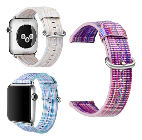 Banda De Repuesto Para Smartwatch, Mxony-003, 38/40mm, S1/2 Ancho De La Correa 40 Mm Color Rosa