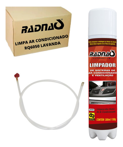 Spray Limpa Ar Condicionado Lavanda 300ml Rq6050