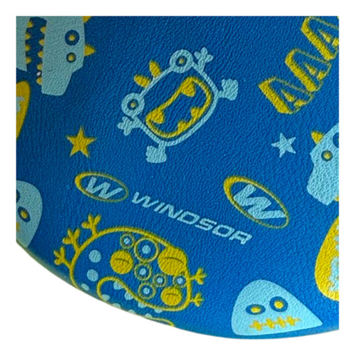 Asiento Infantil Bicicleta Windsor Azul C/ Amarillo Promocio Azul
