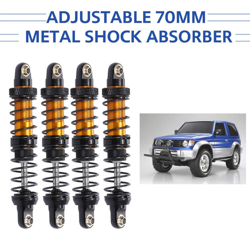 Amortiguador De Coche Rc Para Accesorio De Modelo De 70 Mm