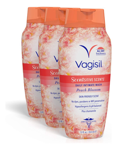 Vagisil Lavado Femenino Para Higiene Del Area Intima, Aromas