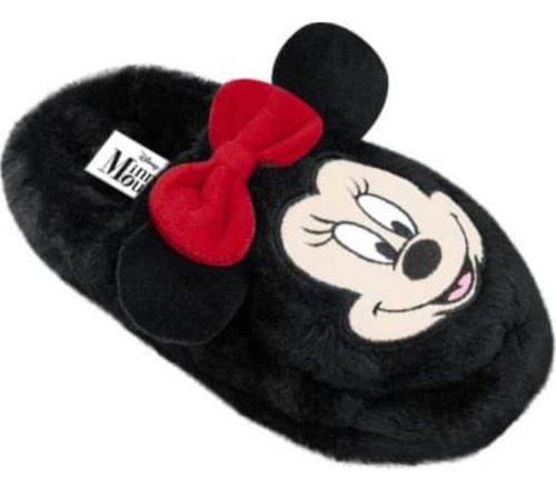 Pantufla Minnie Mujer Minnie Mouse Negro