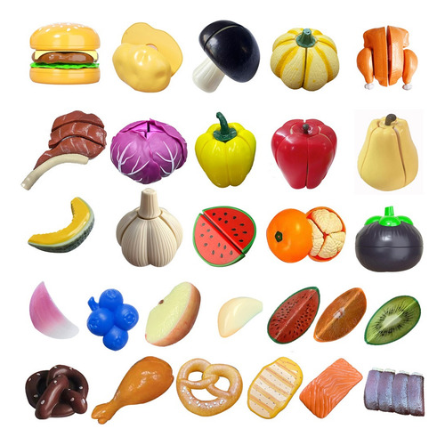 Juguetes Infantiles Simulados For Cortar Frutas Y Verduras.