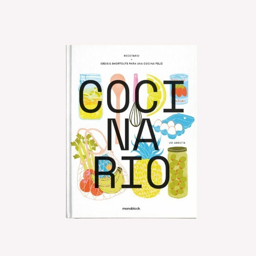 Libro Cocinario X Vik Arrieta T.dura Recetario Guía Comidas