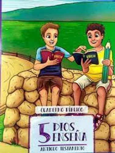 Imagen 1 de 2 de Cuaderno Bíblico 5 At Escuela Bíblica Para  Niños Packs X 10