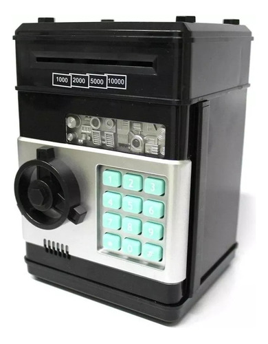 Mini Cofre Infantil Digital Automático Puxa Notas - Cores