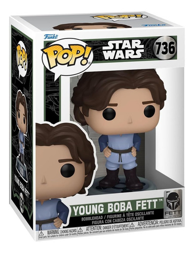 Funko Pop Star Wars: Legado De Jango Fett - Boba Fett Joven