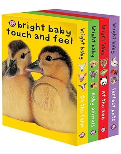 Book : Bright Baby Touch And Feel Boxed Set On The Farm, Ba