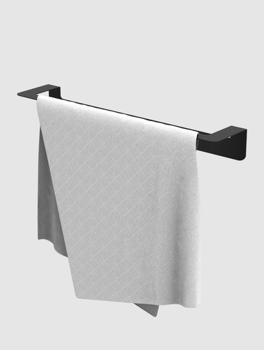 Imagen 1 de 3 de Toallero Metalico Porta Toalla Estilo Industrial 45 Cm