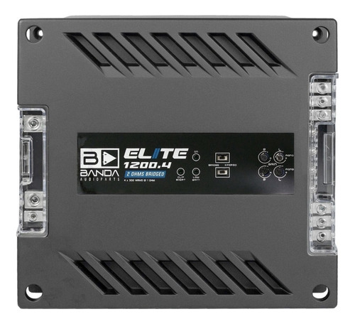 Modulo Amplificador Banda Elite 1200.4 1200w/rms 2 Ohms