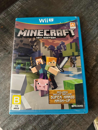 Minecraft Wii U Nintendo Wii U Original Fisico Raro