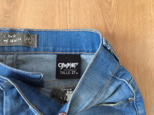 Jean Mom Mujer Tiro Bajo De Complot