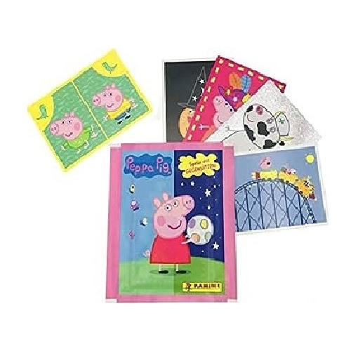 Lote De Figuritas Peppa Pig X 5 Sobres Ver Descripcion. Rey