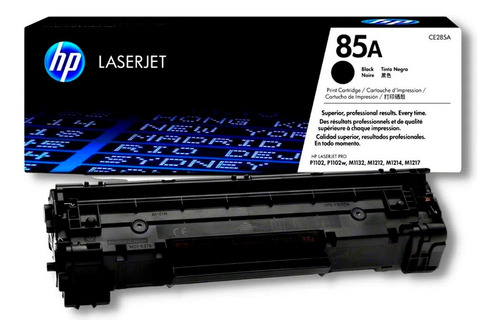 Toner Hp 85a Negro Laserjet P1102 Negro 1600pg Ce285a 