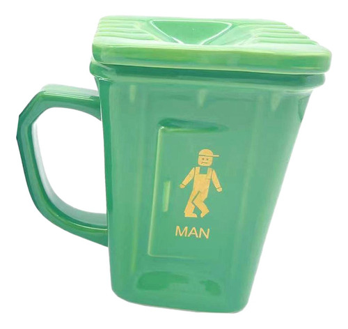 Taza De Café Novedosa Con Tapa, Botella De Agua Con