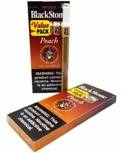 Imagen 1 de 1 de Tabaco Black Stone Durazno