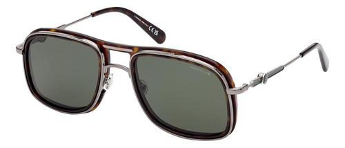 Gafas De Sol Moncler Ml 0223 Kontour 52r Classic Dark Havana