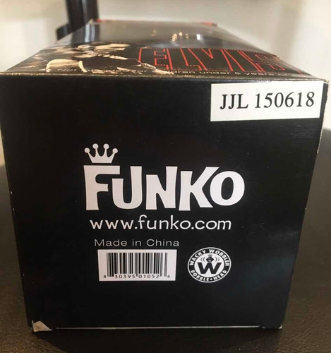 Funko Wacky Wobble Elvis Presley Traje Negro Sin Abrir