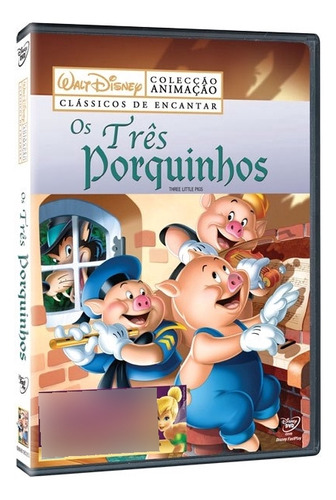 Dvd Disney - Os Três Porquinhos