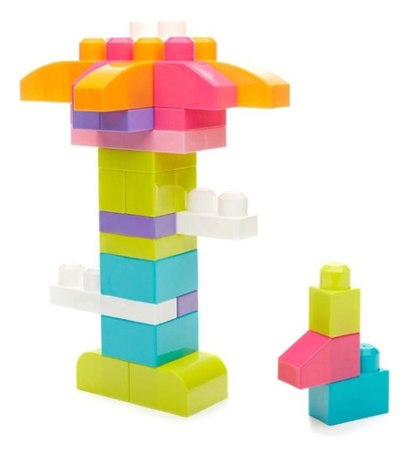 Bloques De Construcción Educativo Juguetes 80 Piezas Regalo