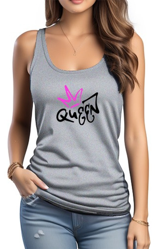 Camisilla Esqueleto Deportiva Personalizada Dama Fitness