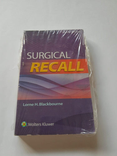  Surgical Recall - Lorne H. Blackbourne     (novo/ingles/veja Descriçao)