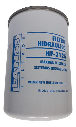 Filtro Aceite Hidráulico Lanss Hf3126