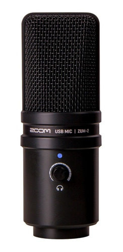 Imagem 1 de 10 de Zoom Zum-2 Microfone Usb Para Podcast