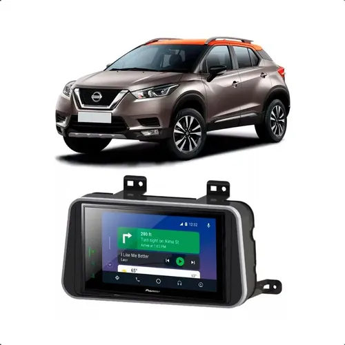 Central Multimídia Pioneer Dmh-zs8280tvn Nissan Kicks