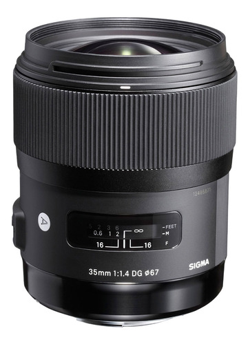 Sigma 35mm F/1.4 Dg Hsm Art Lente Para Sony A