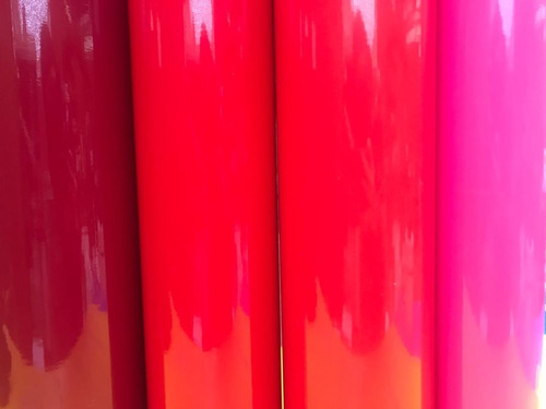 Imagen 6 de 10 de Vinilo Adhesivo De Corte Glossy 120 Grs. 0.61x12 Mt.