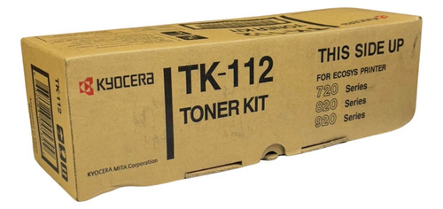 Toner Original Kyocera Tk 112. Fs 720 / 820 / 920 6,000 Pgs 