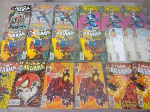 O Homem-aranha - Formatinho - Editora Abril - Muitos Números (Usado)